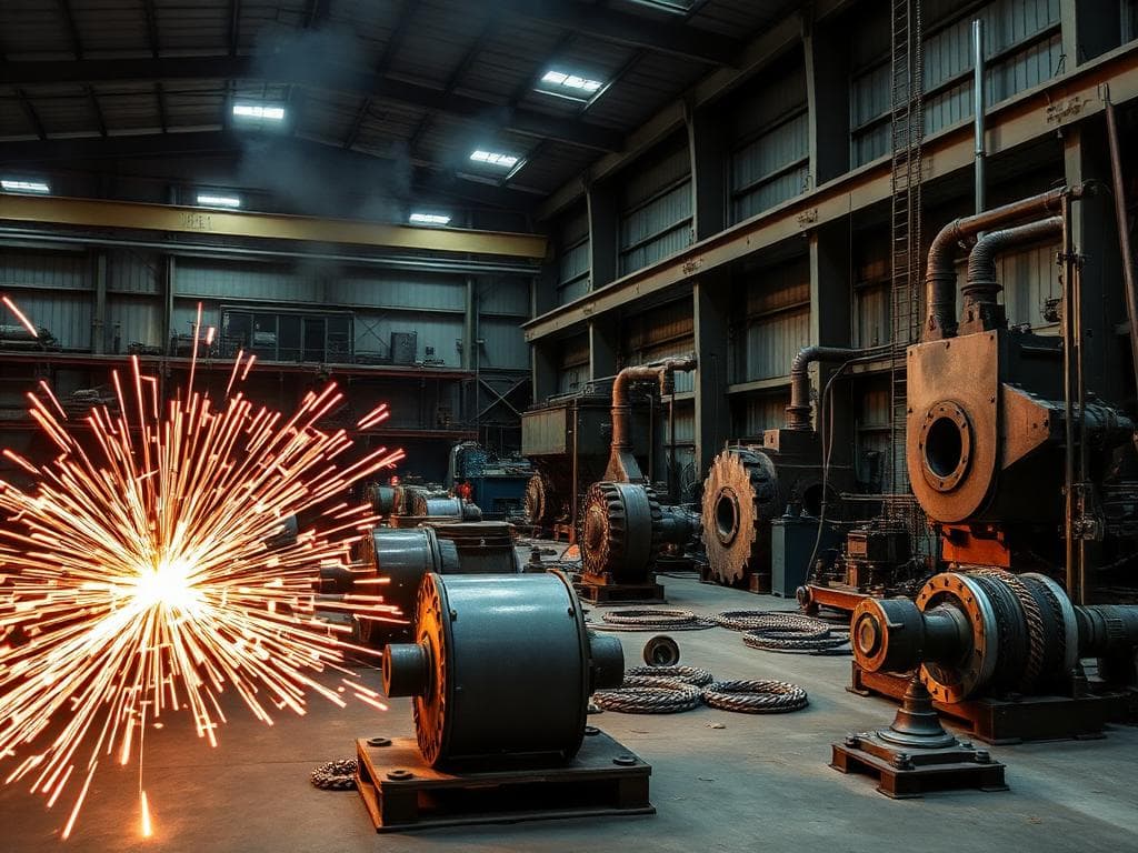 Shailesh Enterprise team working in factory