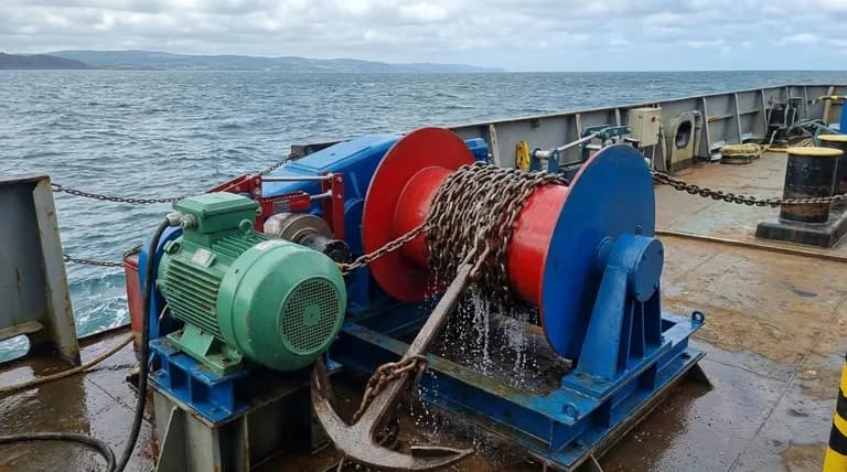 Anchor Chain Winch